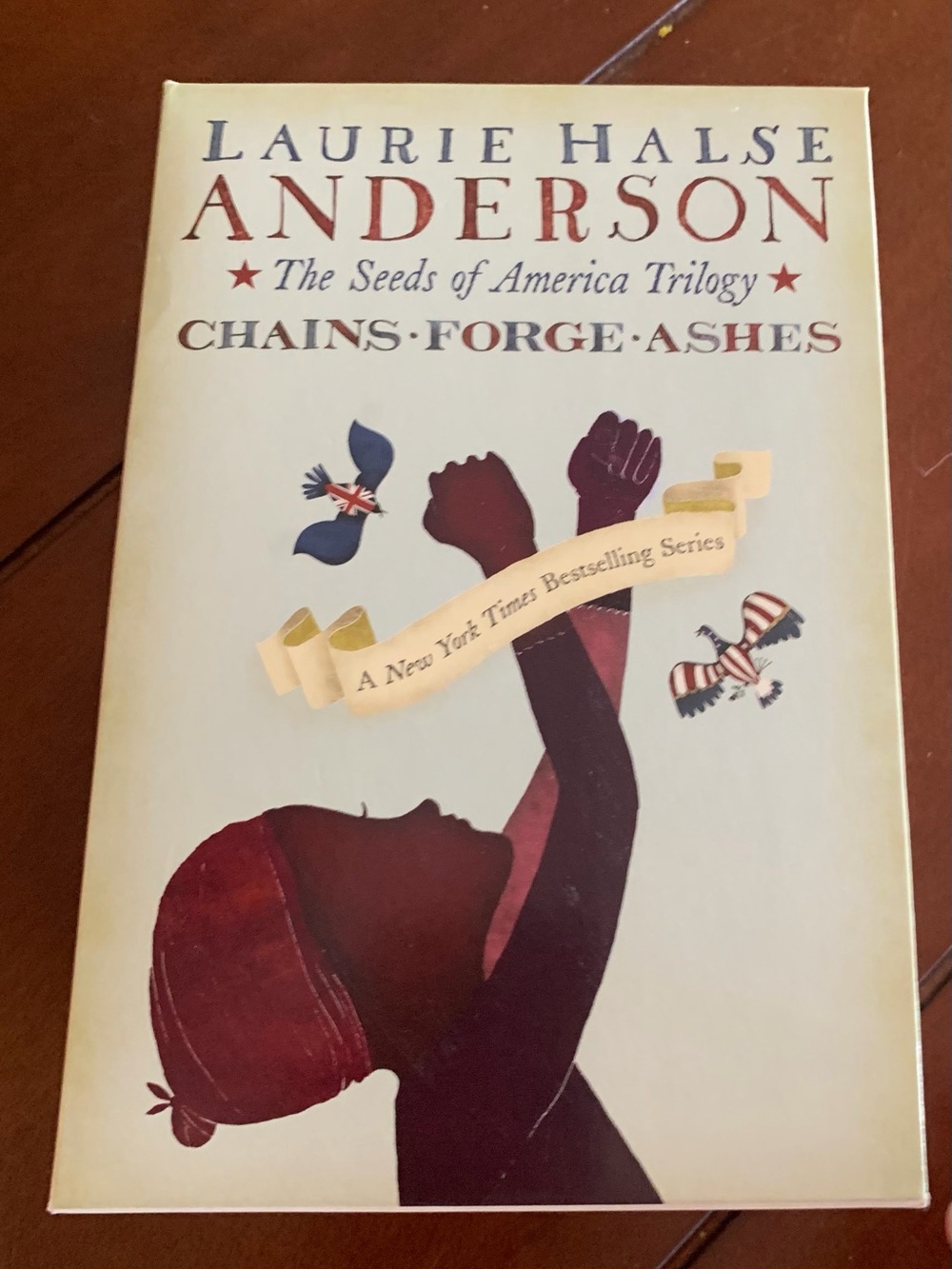 Chains Forge Ashes Laurie Halse Anderson Seeds America 3 Book Trilogy Paperback